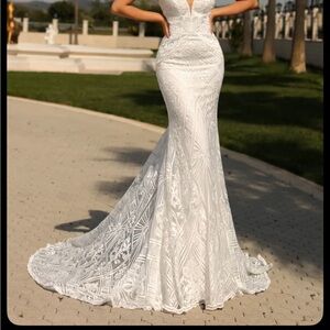 NWOT Jessica McClintock Wedding Dress 700359